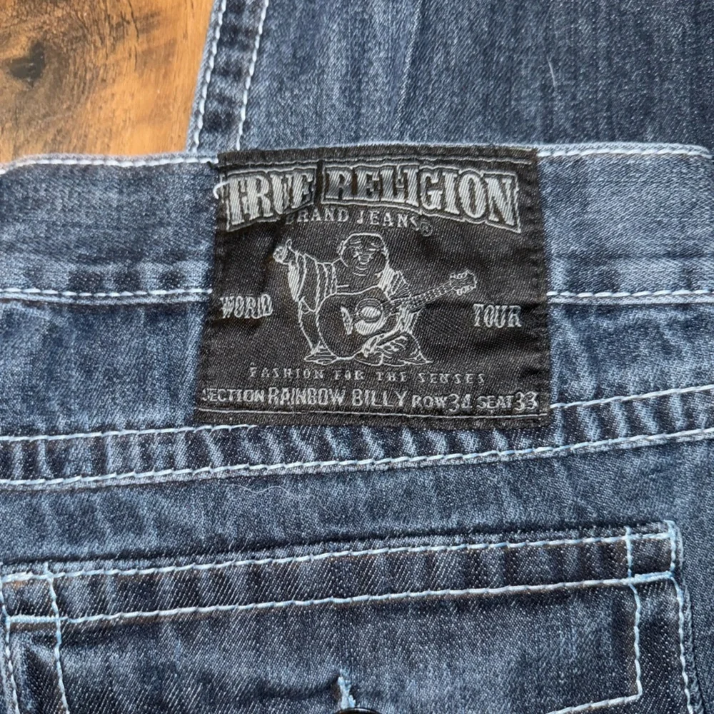 True Religion Indigo Straight-Leg Jeans